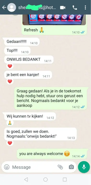 Hodnocení zákazníka IPTV CZ Česká republika 1